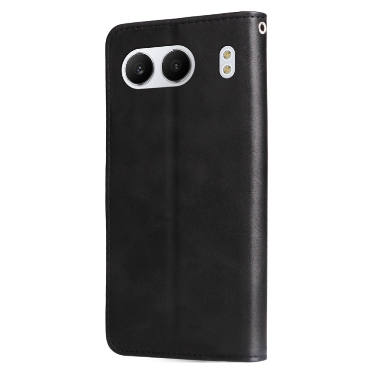 For OnePlus Nord 4 Fashion Calf Texture Zipper Leather Phone Case