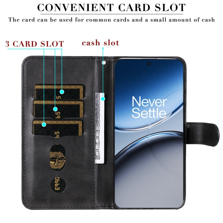 For OnePlus Nord 4 Fashion Calf Texture Zipper Leather Phone Case
