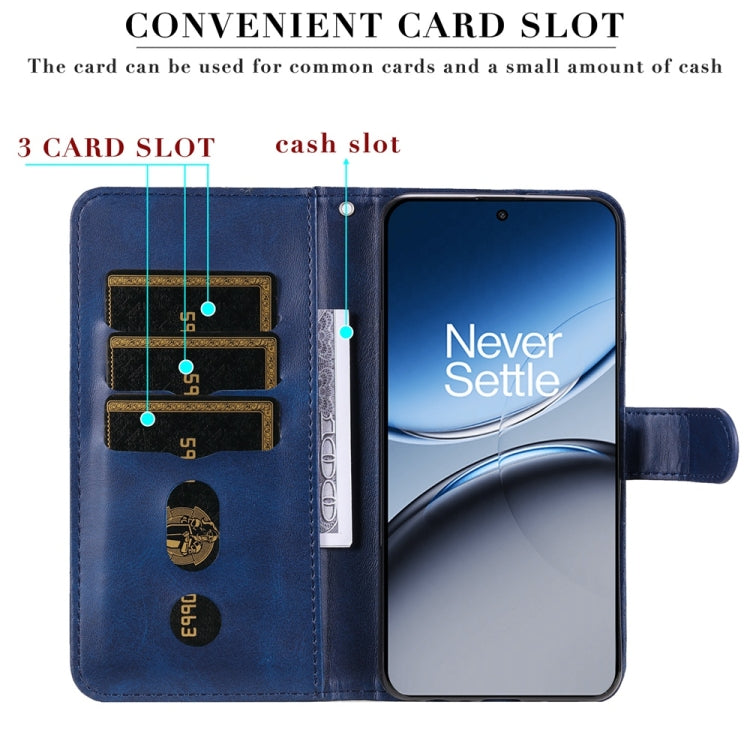 For OnePlus Nord 4 Fashion Calf Texture Zipper Leather Phone Case