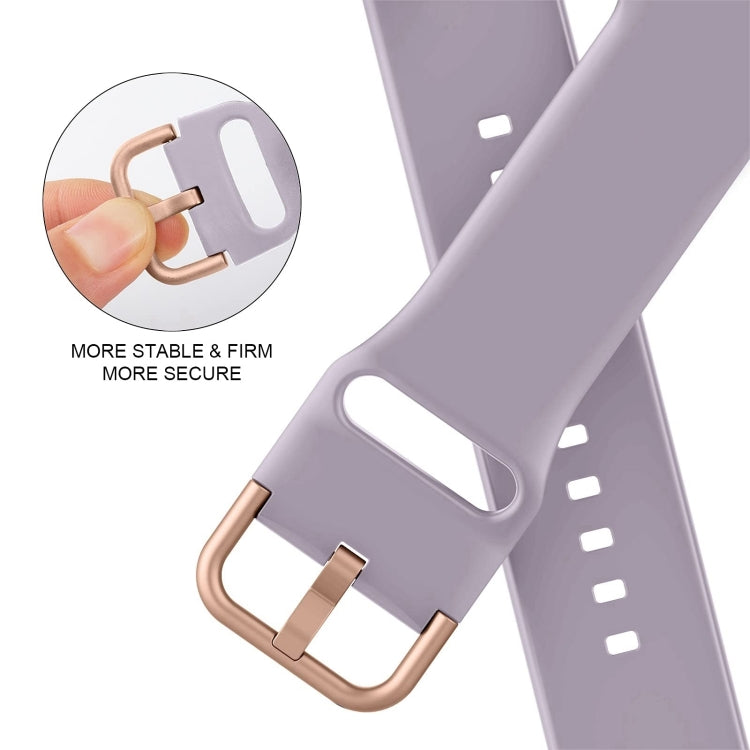 For Apple Watch Series 10 42mm Pin Buckle Silicone Watch Band