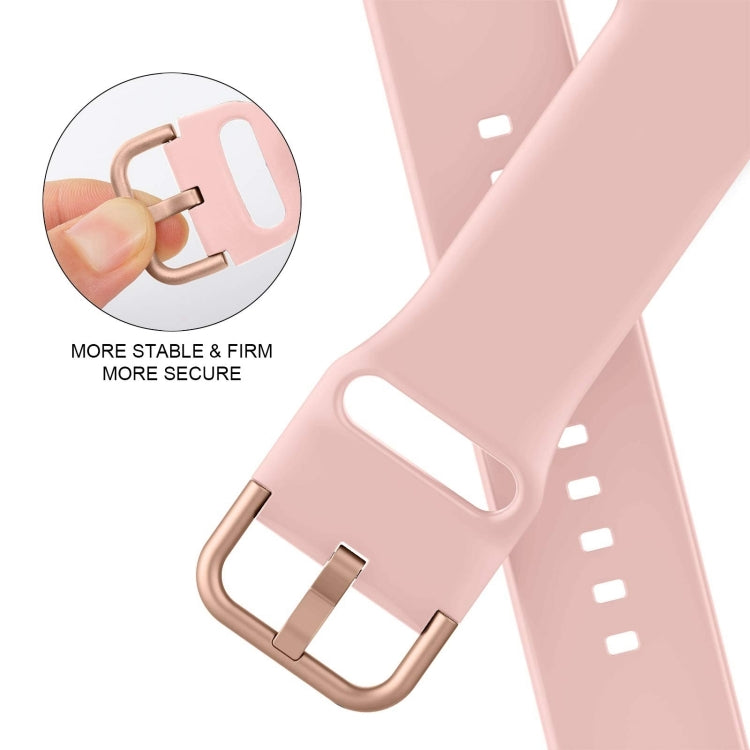 For Apple Watch Series 10 42mm Pin Buckle Silicone Watch Band