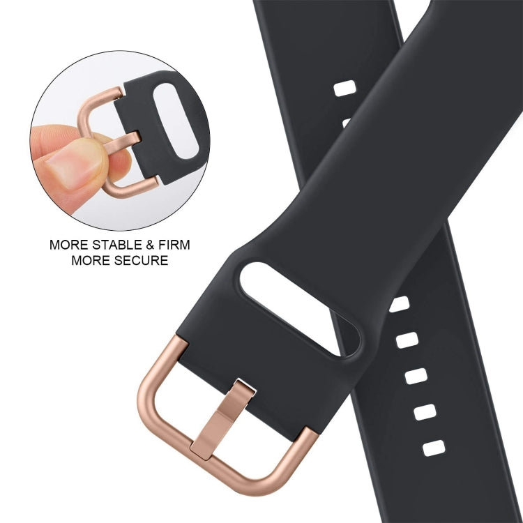 For Apple Watch Series 10 42mm Pin Buckle Silicone Watch Band
