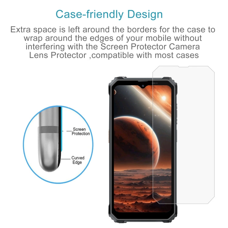 For Blackview BV6200 Plus / BV6200 Pro 50pcs 0.26mm 9H 2.5D Tempered Glass Film