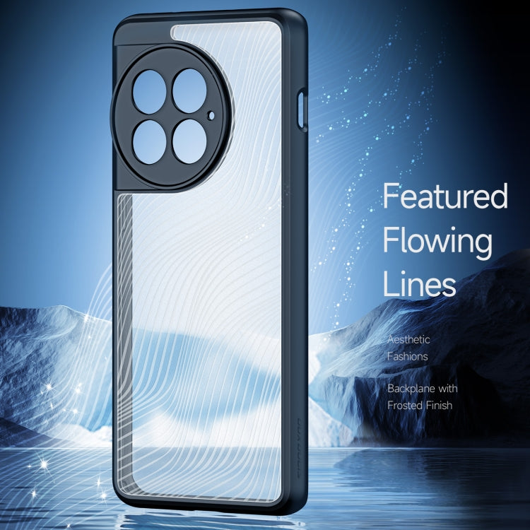 For OnePlus Ace 2 Pro DUX DUCIS Aimo Series TPU + PC Frosted Feel Phone Case(Black)