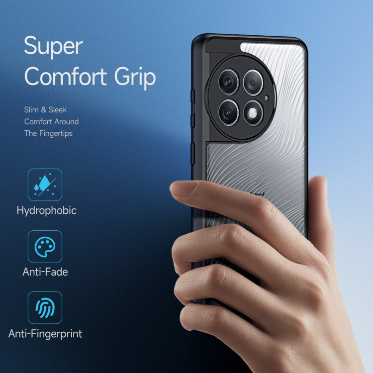 For OnePlus Ace 2 Pro DUX DUCIS Aimo Series TPU + PC Frosted Feel Phone Case(Black)