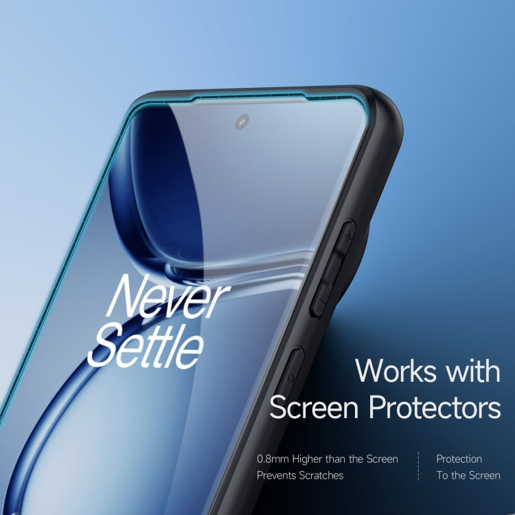 For OnePlus Ace 2 Pro DUX DUCIS Aimo Series TPU + PC Frosted Feel Phone Case(Black)