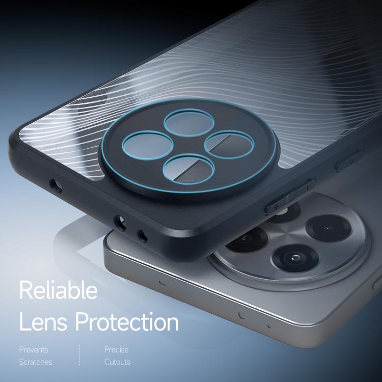 For OnePlus Ace 5 / Ace 5 Pro DUX DUCIS Aimo Series TPU + PC Frosted Feel Phone Case - Black