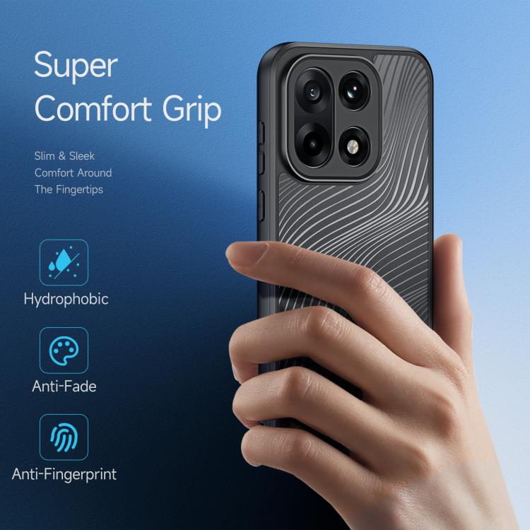 For OnePlus 15 DUX DUCIS Aimo Series TPU + PC Frosted Feel Phone Case - Black