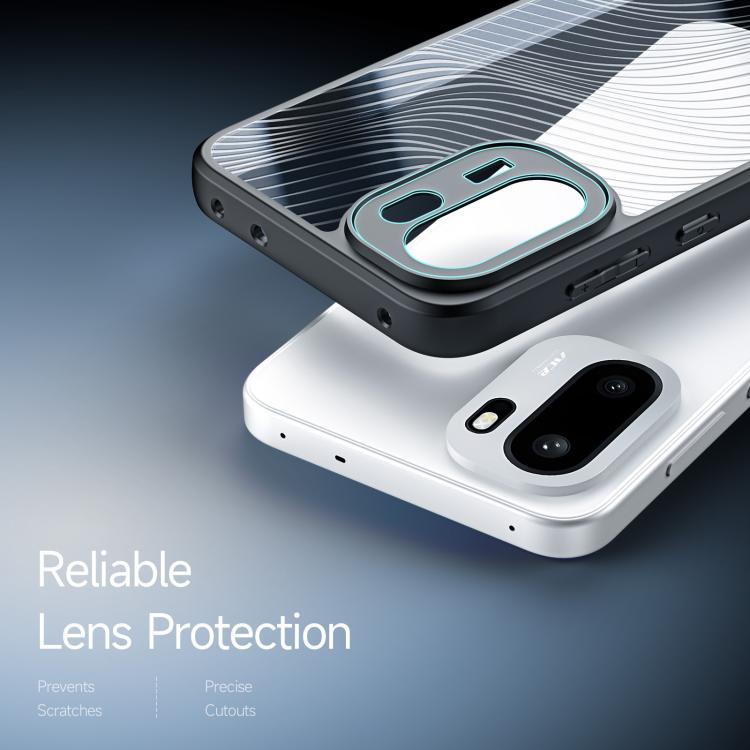 For OnePlus Ace 6 / 15R DUX DUCIS Aimo Series TPU + PC Frosted Feel Phone Case - Black