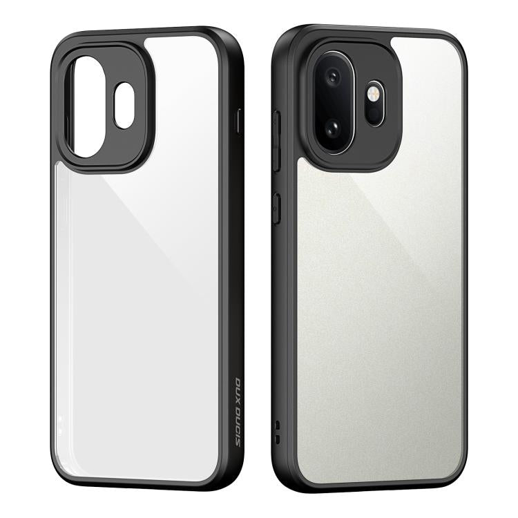 For OnePlus 15T DUX DUCIS Aimo Series TPU + PC Frosted Feel Phone Case - Black