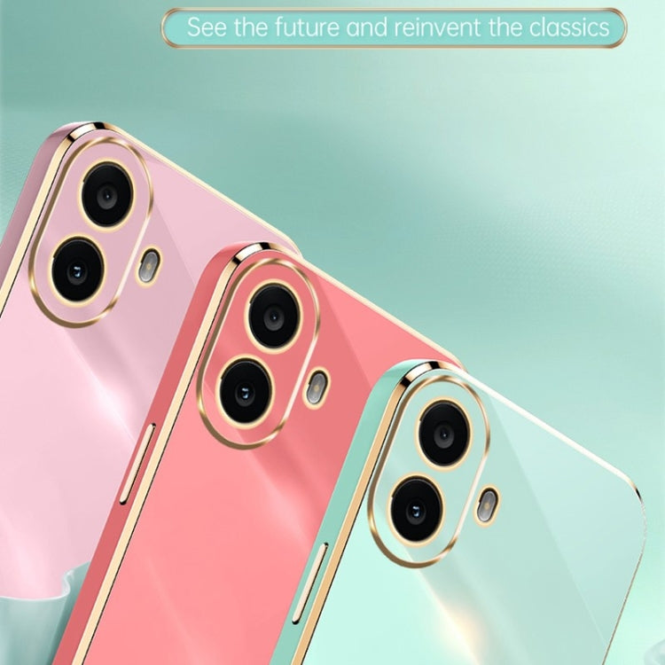 For Nothing CMF Phone 1 XINLI Straight Edge 6D Electroplate TPU Phone Case