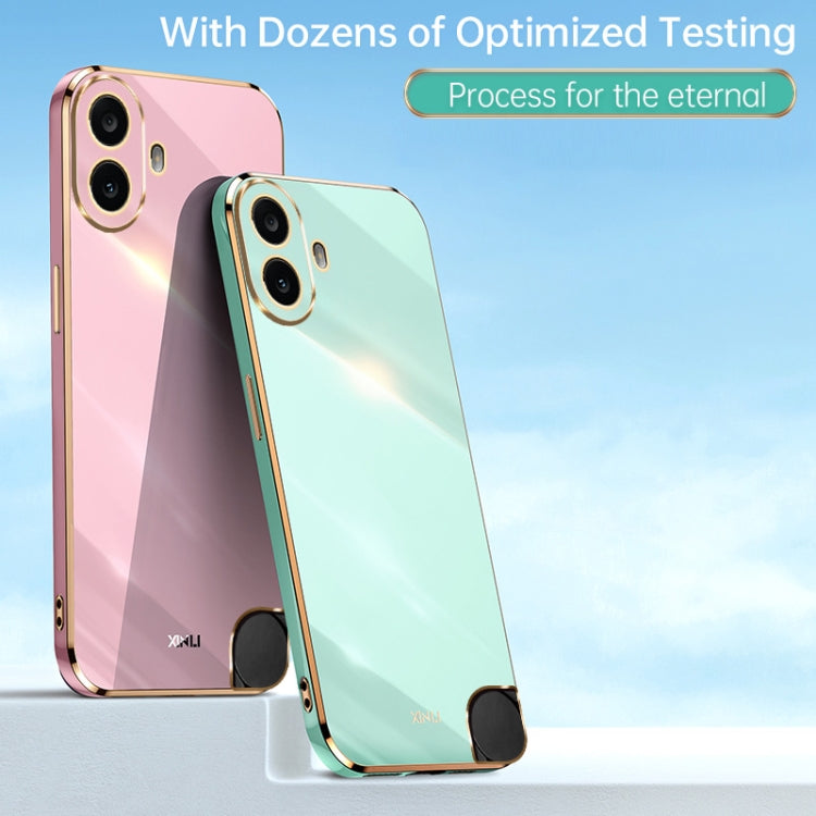 For Nothing CMF Phone 1 XINLI Straight Edge 6D Electroplate TPU Phone Case