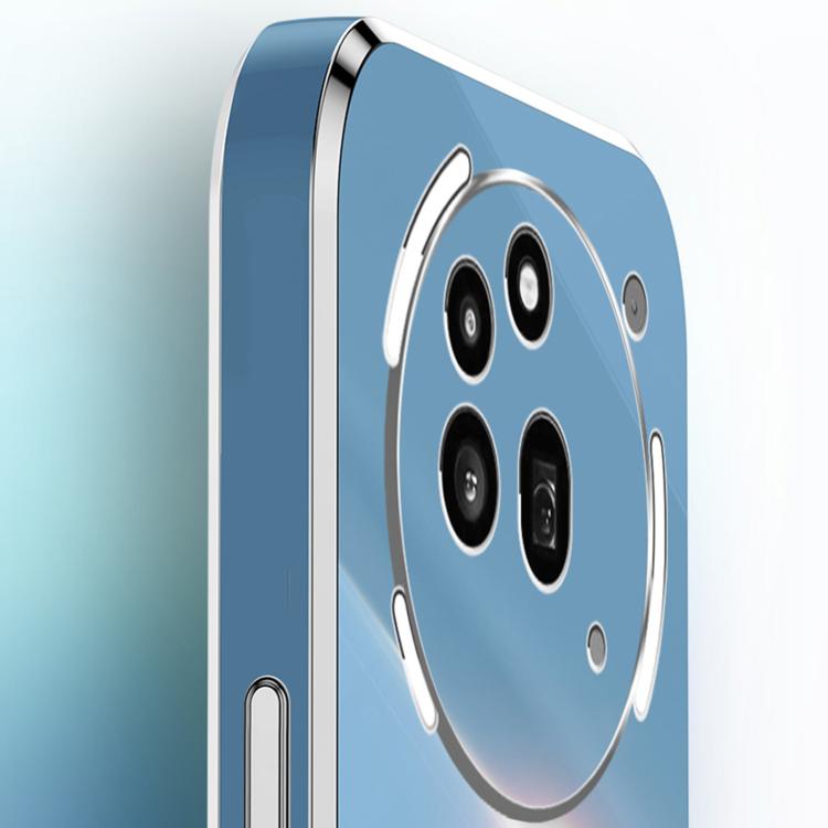 For Nothing Phone 3A Pro XINLI Straight Edge 6D Electroplate TPU Phone Case
