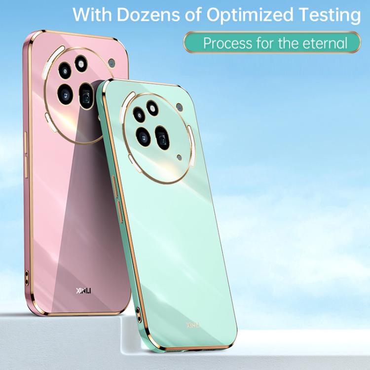 For Nothing Phone 3A Pro XINLI Straight Edge 6D Electroplate TPU Phone Case