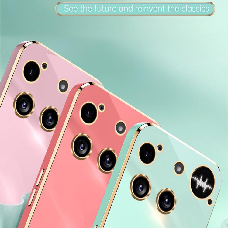 For Nothing Phone 3 XINLI Straight Edge 6D Electroplate TPU Phone Case