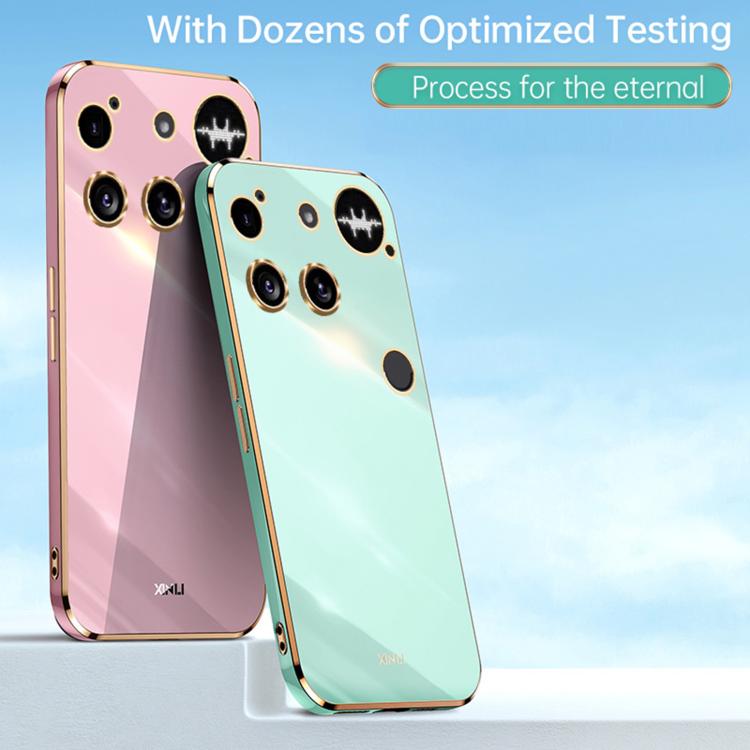 For Nothing Phone 3 XINLI Straight Edge 6D Electroplate TPU Phone Case
