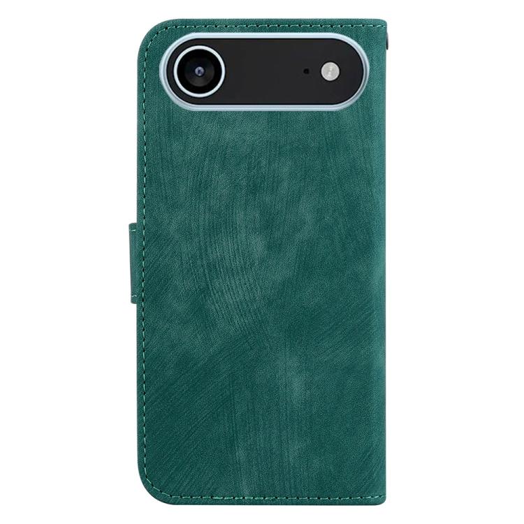 For iPhone Air Little Tiger Embossed Leather Phone Case