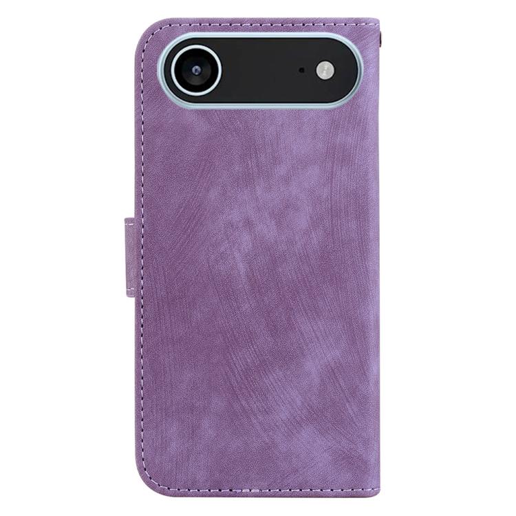 For iPhone Air Little Tiger Embossed Leather Phone Case