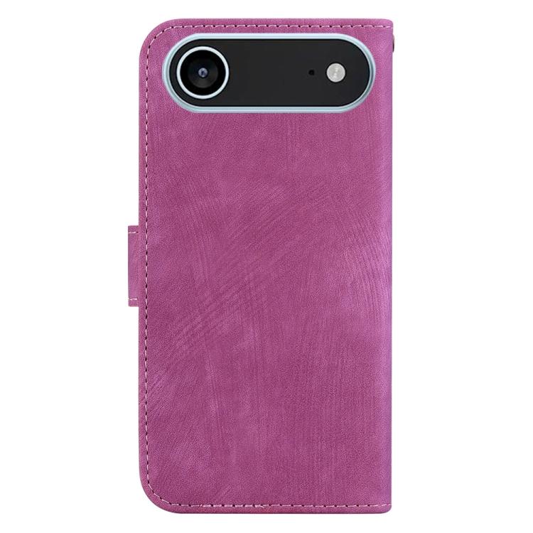 For iPhone Air Little Tiger Embossed Leather Phone Case