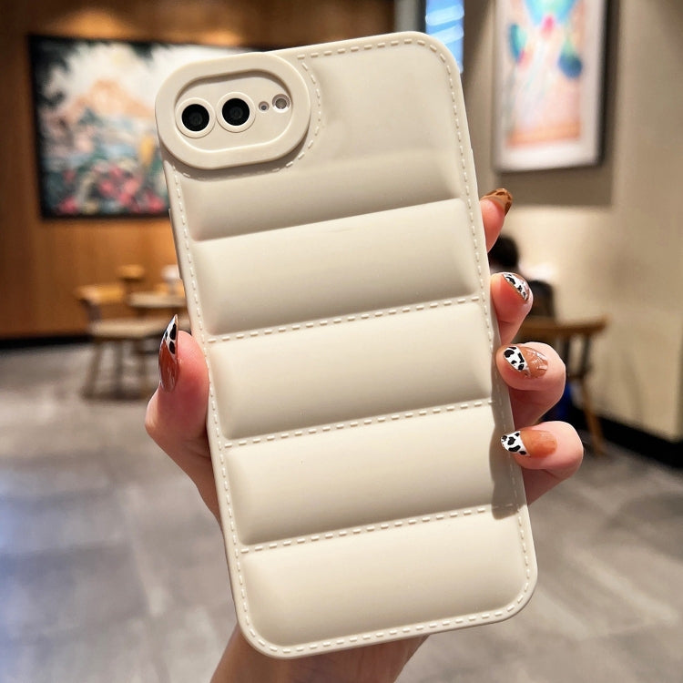 For iPhone 8 Plus / 7 Plus Eiderdown Airbag Frosted TPU Phone Case