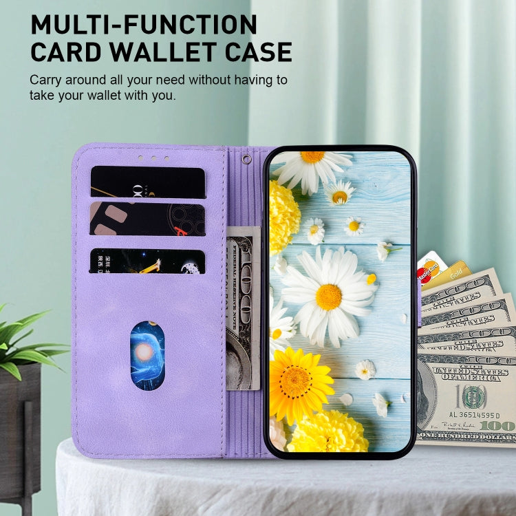 For OPPO A60 4G Lily Embossed Leather Phone Case