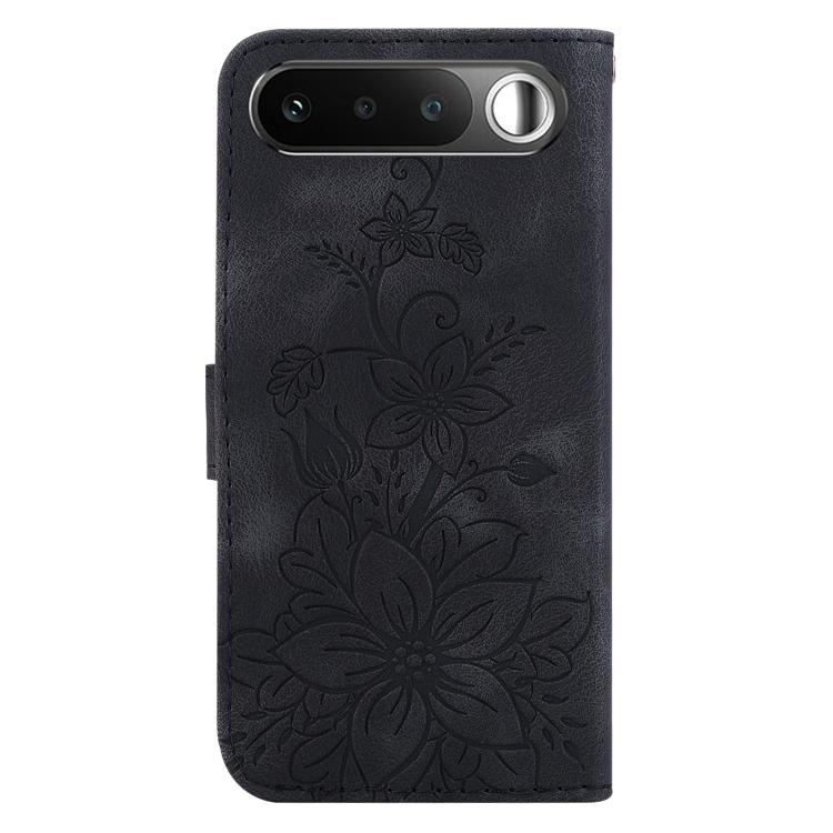 For Realme 16 5G Lily Embossed Leather Phone Case