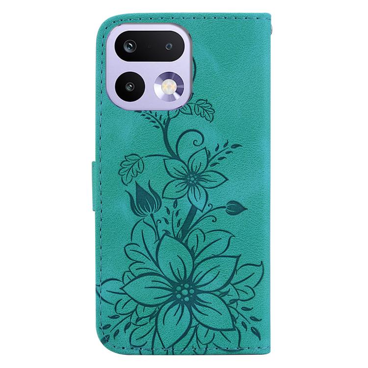 For Realme 16 Pro 5G Lily Embossed Leather Phone Case