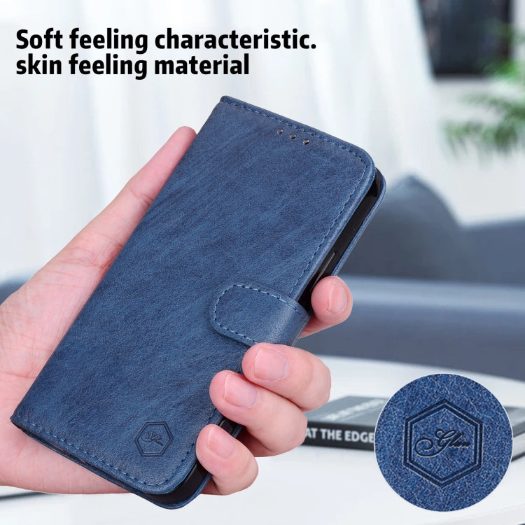 For iPhone 16 Pro Max Skin Feeling Oil Leather Texture PU + TPU Phone Case