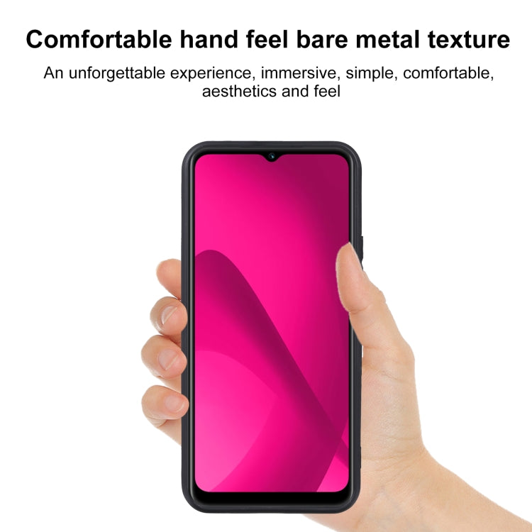 For T-Mobile Revvl 7 5G TPU Phone Case - Black