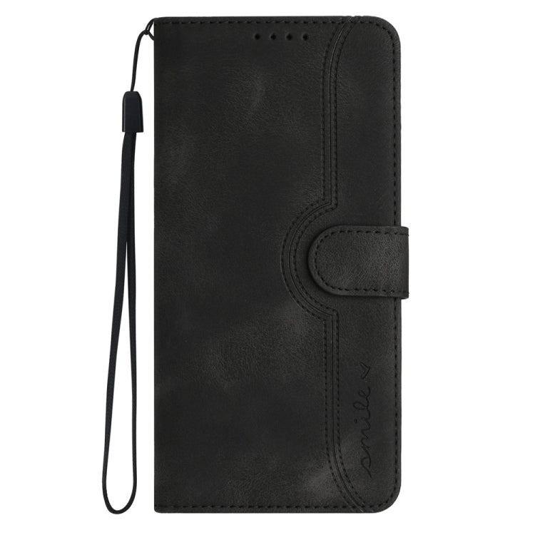 For Sony Xperia 10 VI Heart Pattern Skin Feel Leather Phone Case