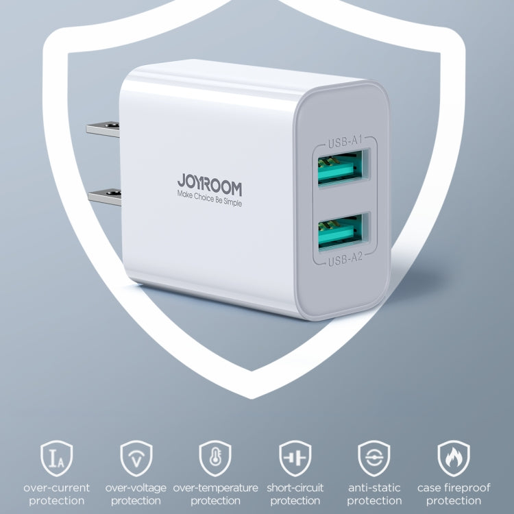 JOYROOM JR-TCN04 2.1A Dual USB Charger, Specification: