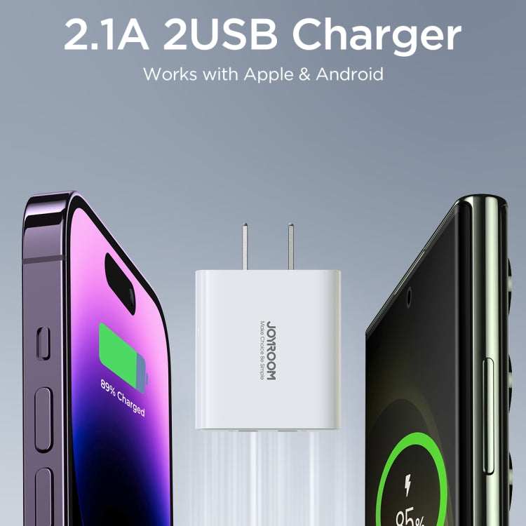 JOYROOM JR-TCN04 2.1A Dual USB Charger, Specification: