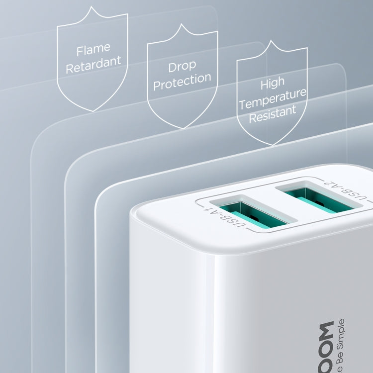 JOYROOM JR-TCN04 2.1A Dual USB Charger, Specification: