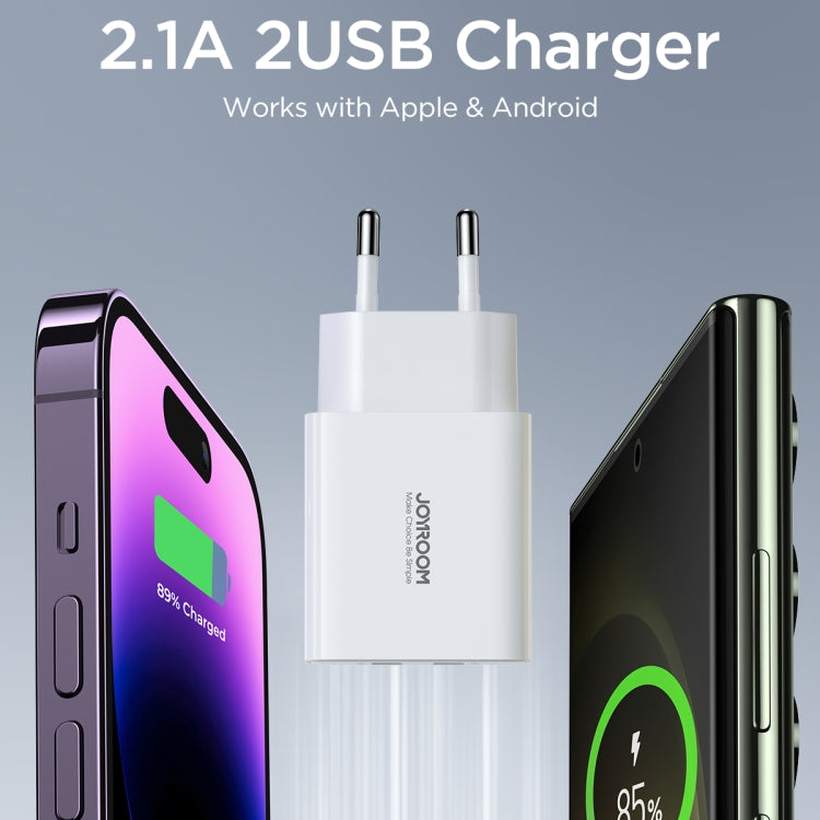 JOYROOM JR-TCN04 2.1A Dual USB Charger, Specification: