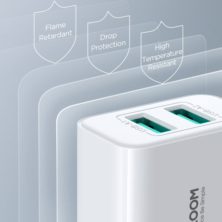JOYROOM JR-TCN04 2.1A Dual USB Charger, Specification: