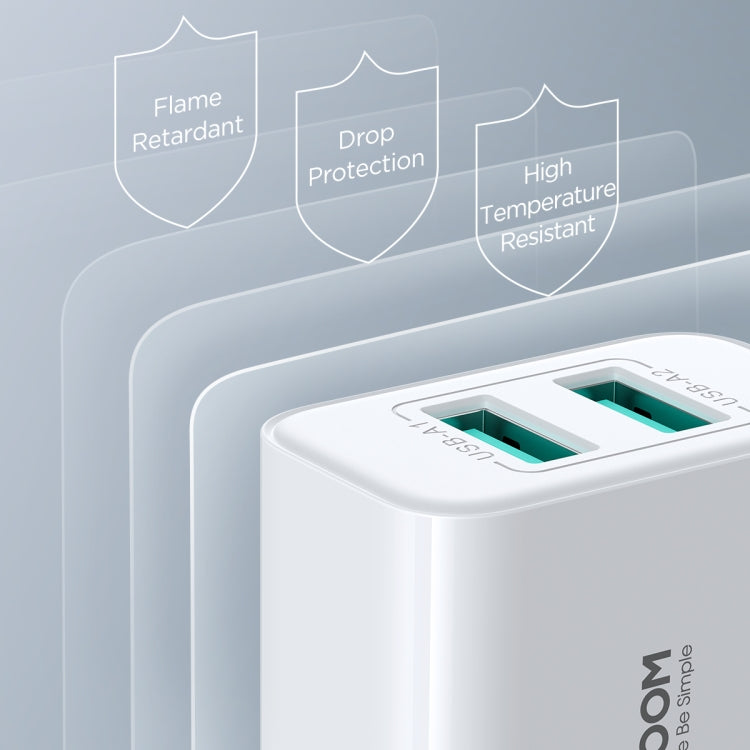 JOYROOM JR-TCN04 2.1A Dual USB Charger, Specification: