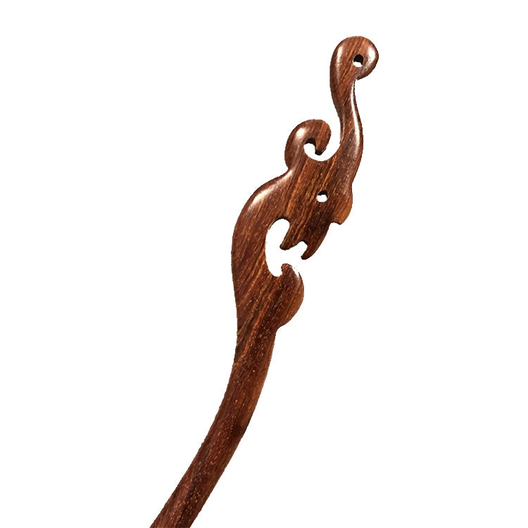 Classical Sandalwood Hairpin Hair Ornaments with Gift Box, Gift Box Random Color Delivery