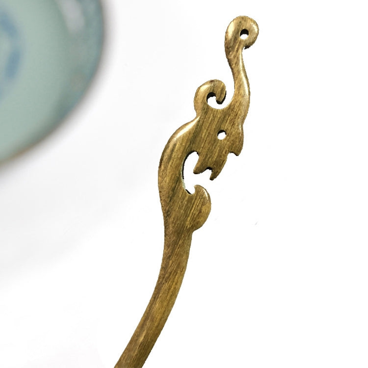 Classical Sandalwood Hairpin Hair Ornaments with Gift Box, Gift Box Random Color Delivery