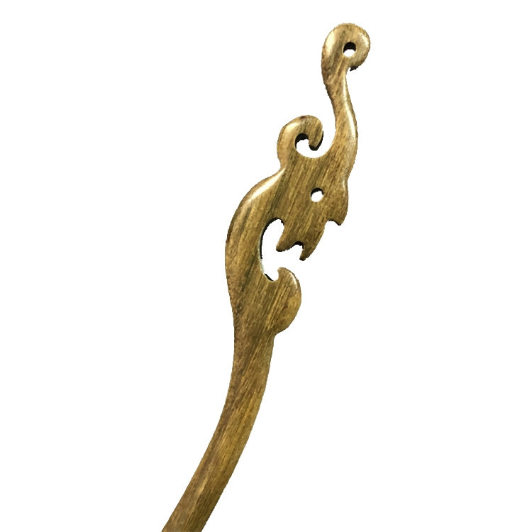 Classical Sandalwood Hairpin Hair Ornaments with Gift Box, Gift Box Random Color Delivery