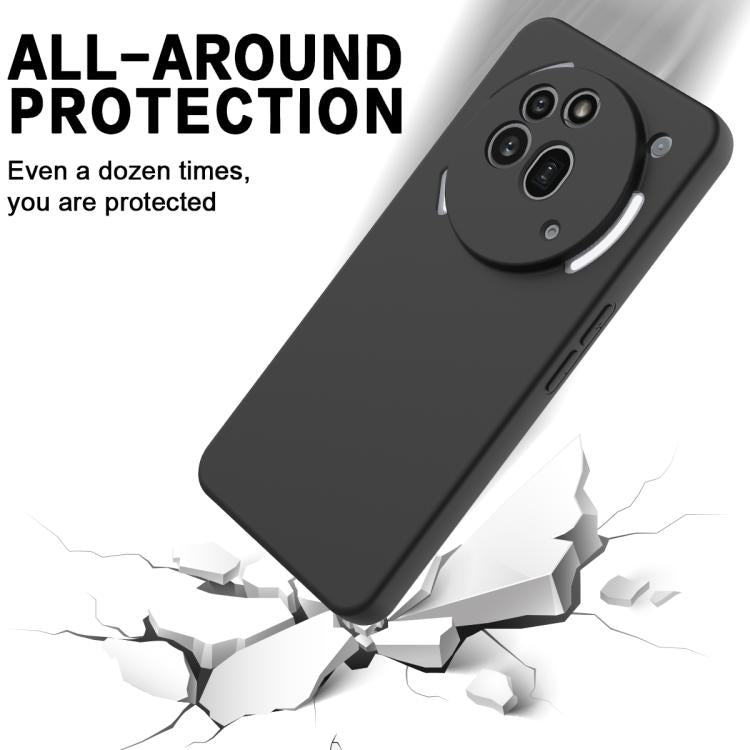 For Nothing Phone 3a Pro Solid Color Liquid Silicone Dropproof Full Coverage Phone Case