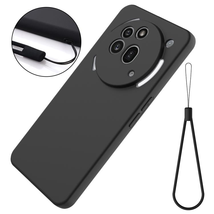 For Nothing Phone 3a Pro Solid Color Liquid Silicone Dropproof Full Coverage Phone Case