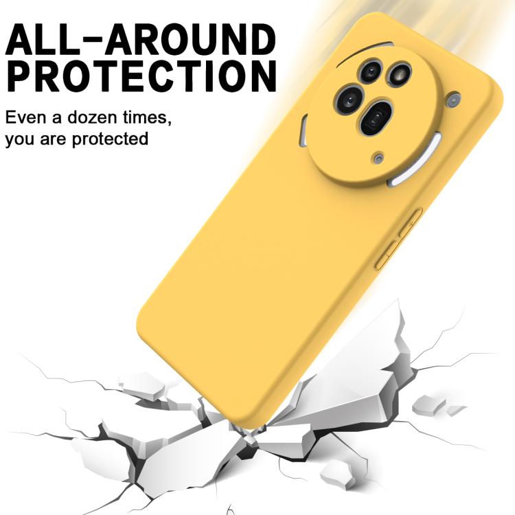 For Nothing Phone 3a Pro Solid Color Liquid Silicone Dropproof Full Coverage Phone Case