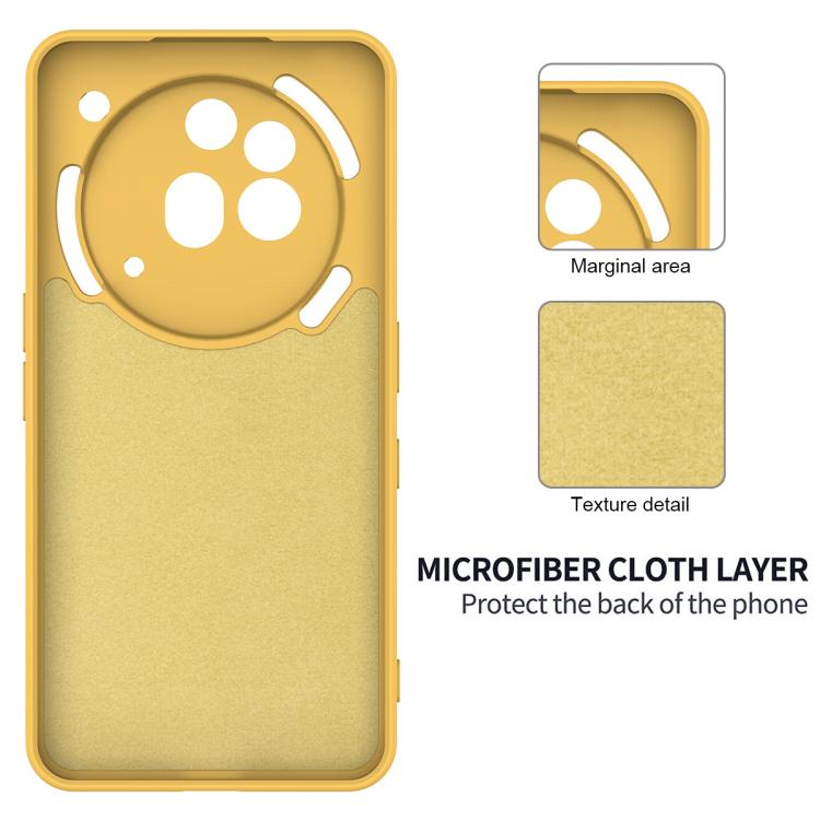 For Nothing Phone 3a Pro Solid Color Liquid Silicone Dropproof Full Coverage Phone Case