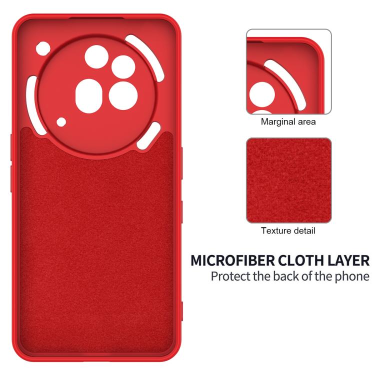 For Nothing Phone 3a Pro Solid Color Liquid Silicone Dropproof Full Coverage Phone Case