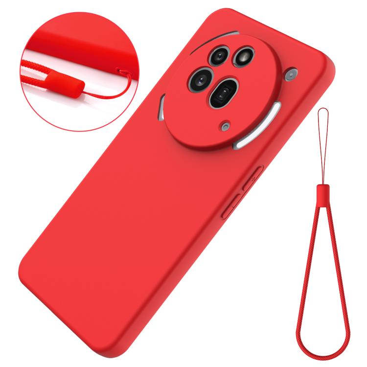 For Nothing Phone 3a Pro Solid Color Liquid Silicone Dropproof Full Coverage Phone Case