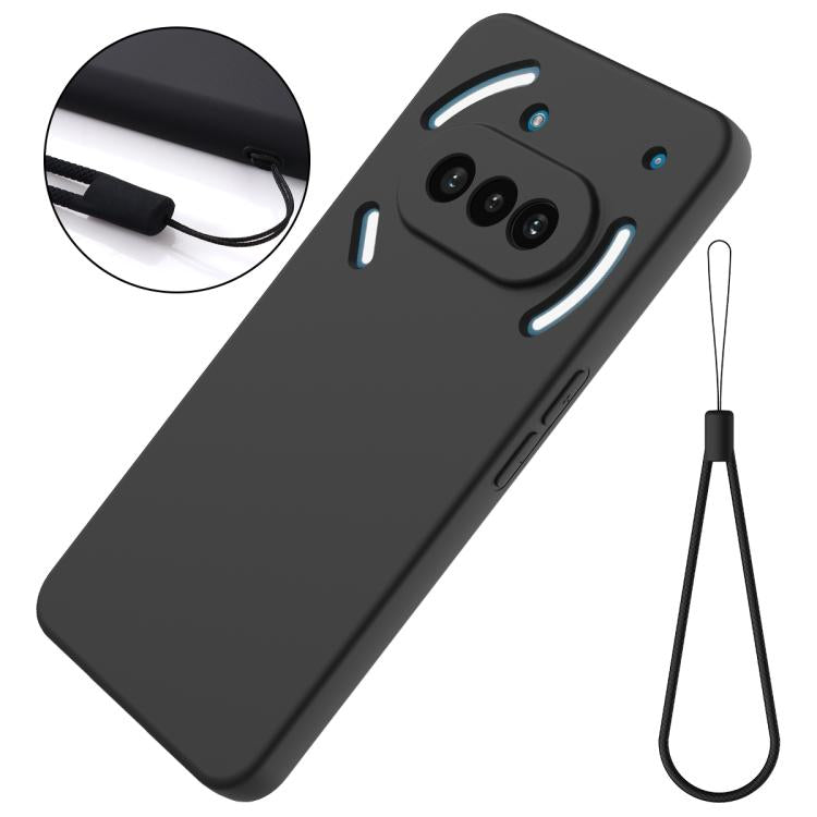 For Nothing Phone 3a Solid Color Liquid Silicone Dropproof Full Coverage Phone Case