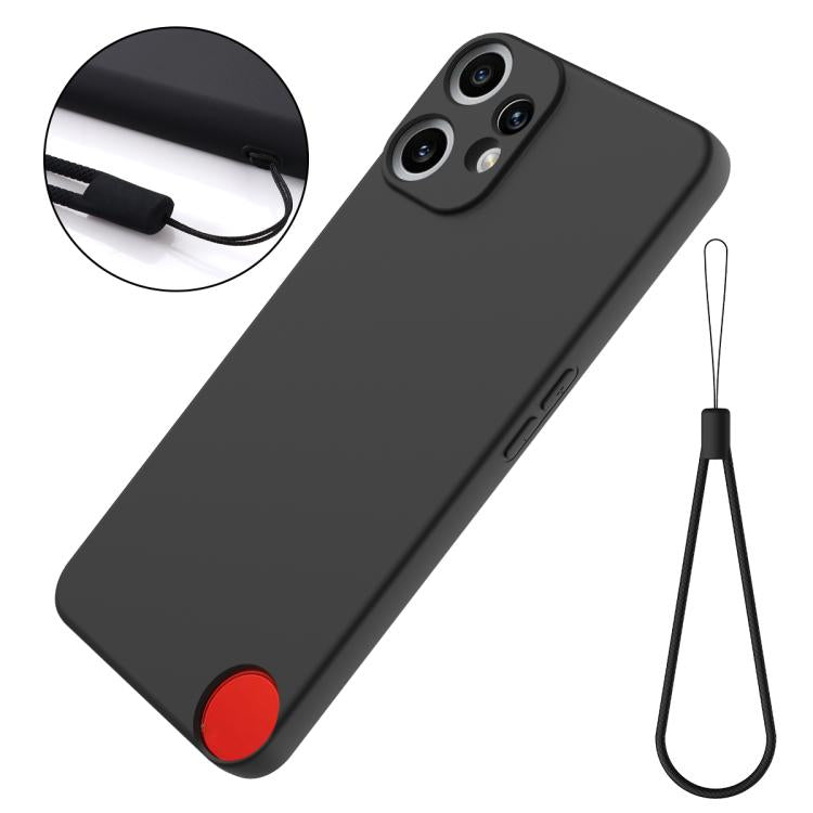 For Nothing CMF Phone 2 Pro Solid Color Liquid Silicone Dropproof Full Coverage Phone Case