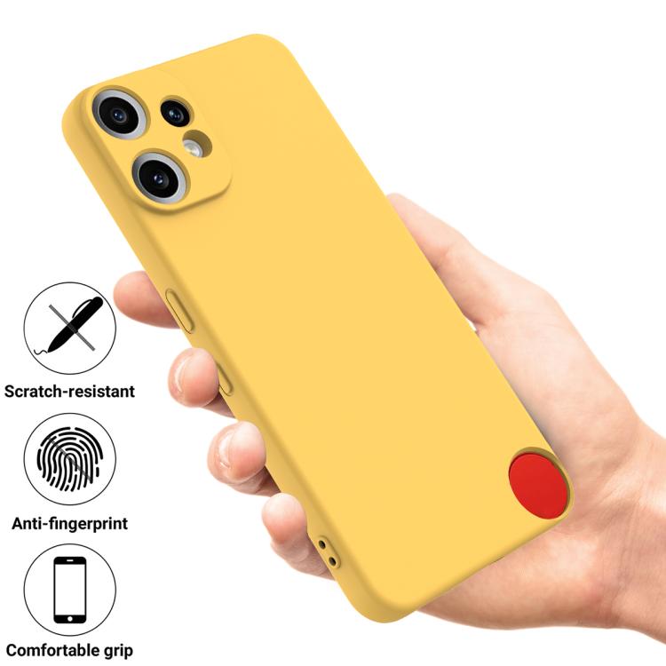 For Nothing CMF Phone 2 Pro Solid Color Liquid Silicone Dropproof Full Coverage Phone Case