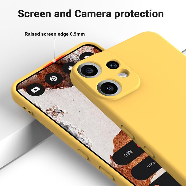 For Nothing CMF Phone 2 Pro Solid Color Liquid Silicone Dropproof Full Coverage Phone Case