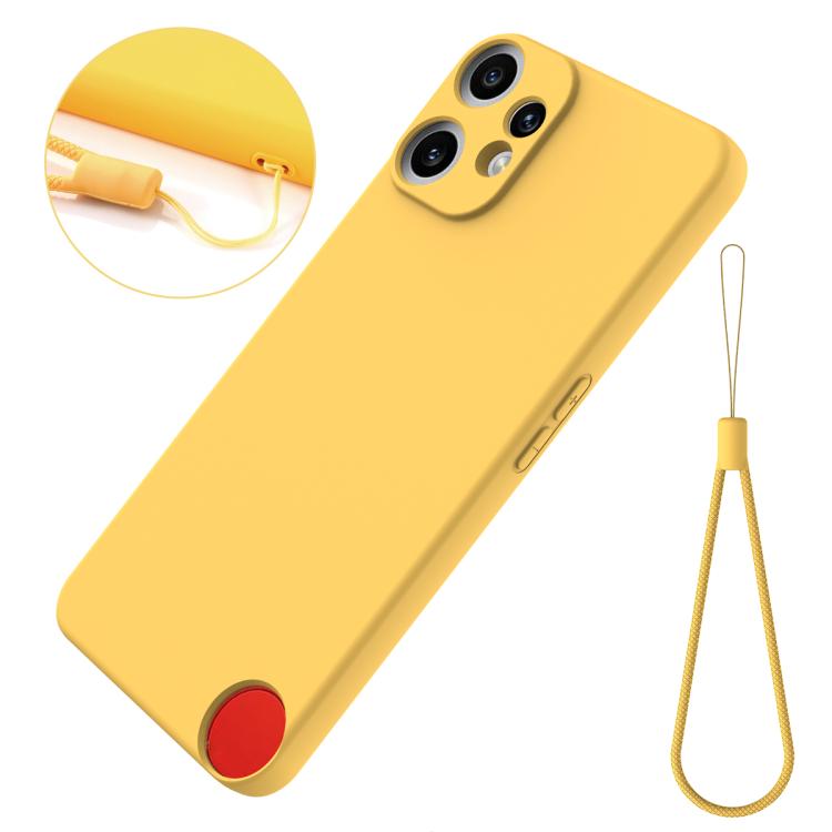 For Nothing CMF Phone 2 Pro Solid Color Liquid Silicone Dropproof Full Coverage Phone Case
